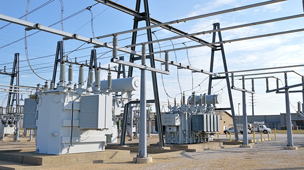 Two Transformers in Substation