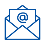 email icon blue