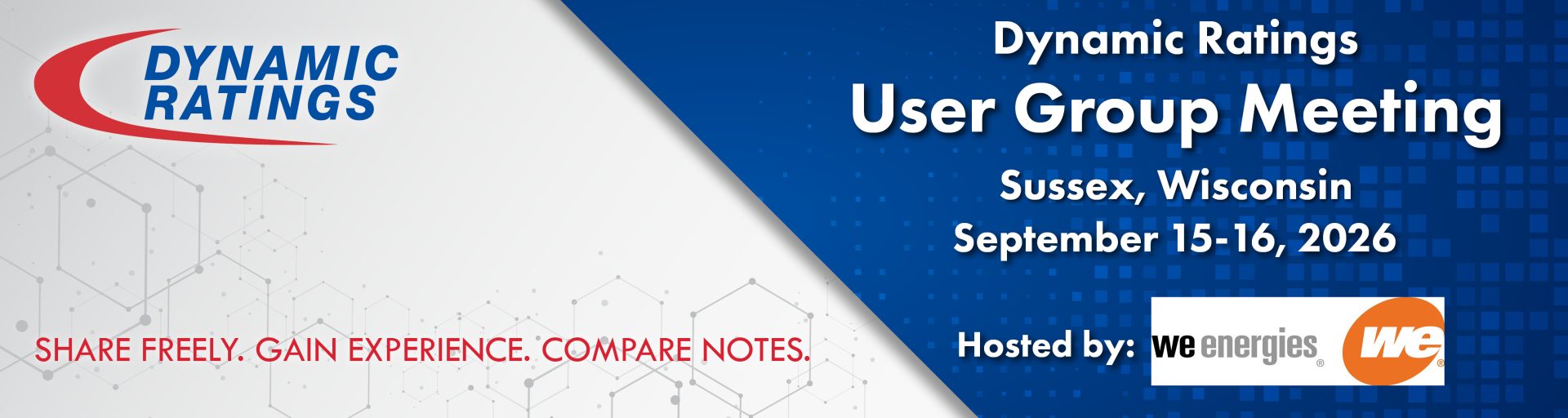2026 Dynamic Ratings User Group Meeting