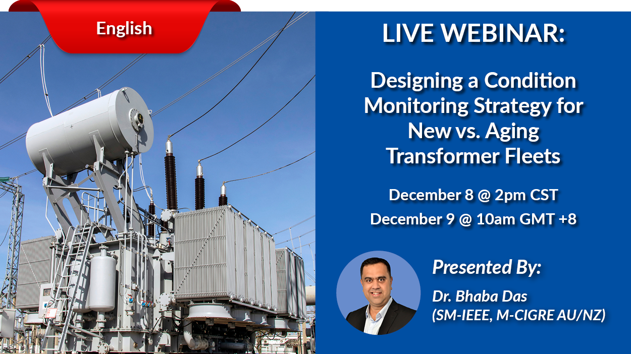 Designing a Condition Mon. Strategy for New vs. Aging Tx Webinar